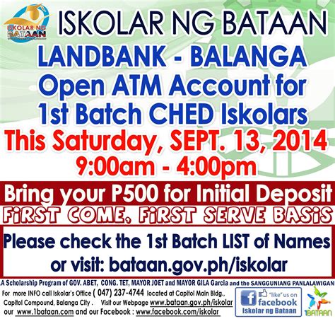 iskolar ng bataan retrieve account